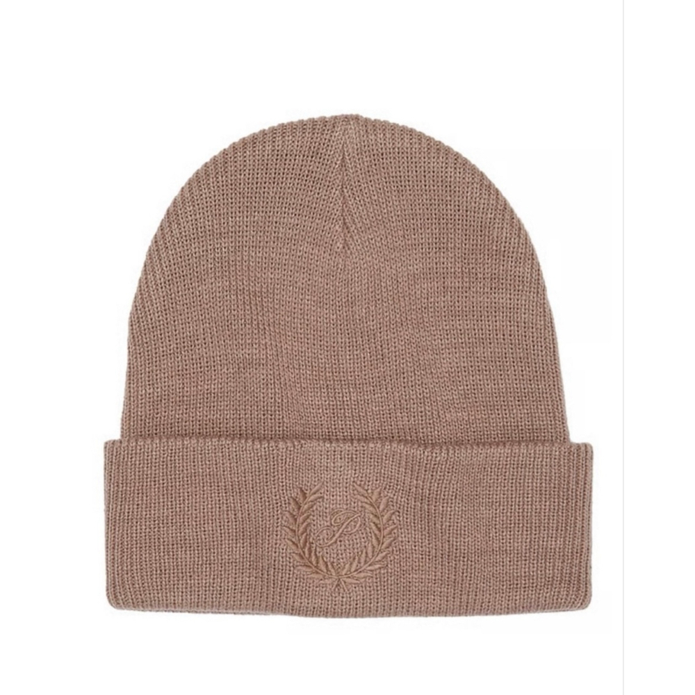 Women's brown beanie Victoria's Secret One Size NWTS PINK